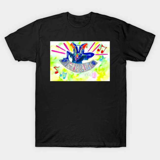 DJ Batso T-Shirt by Art of V. Cook